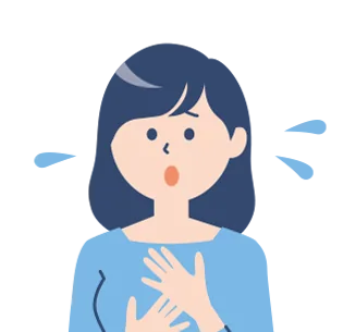 悩んでいる女性