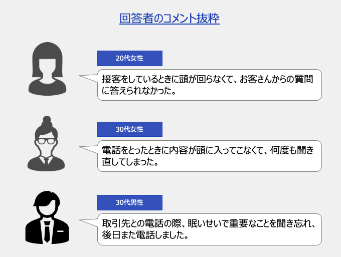 仕事中に眠くなる原因と対処法