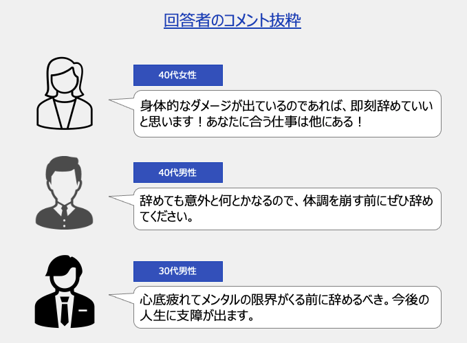 精神的につらいなら辞めるべき