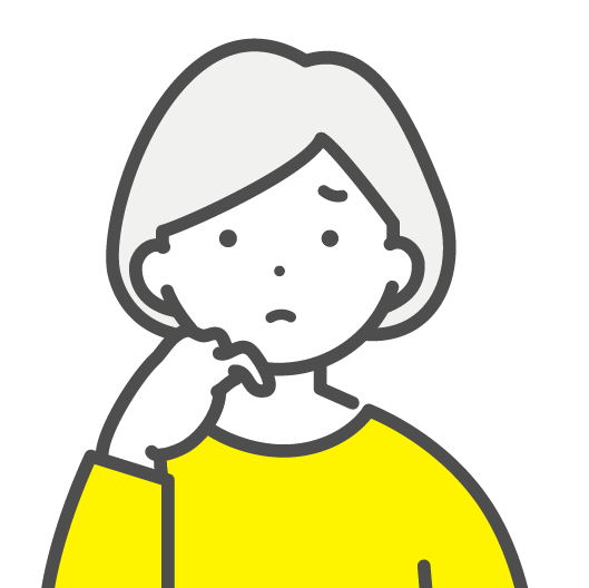考えている女性