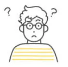 はてなを浮かべた男性