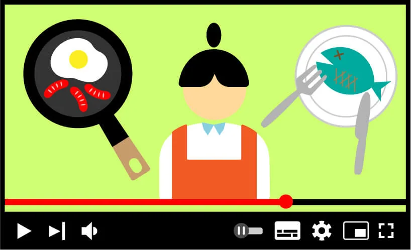 検索を意識した動画作成　料理