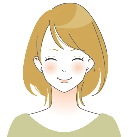 自信がない顔
