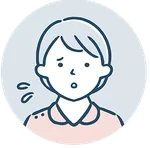自信がない顔