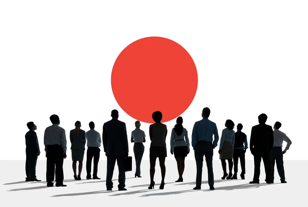 人の影