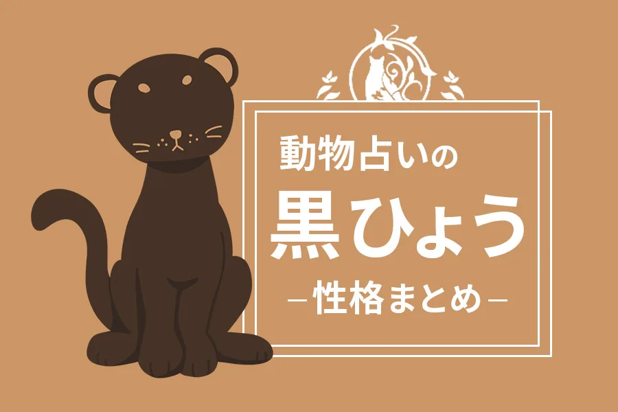 動物占い「黒ひょう」は天才肌？性格や向いている職業を紹介