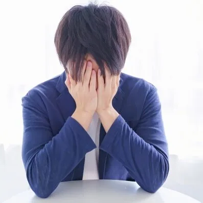 考えている顔