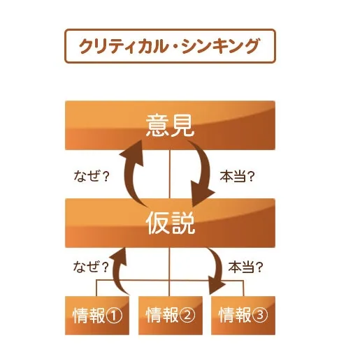 クリティカルシンキングの図