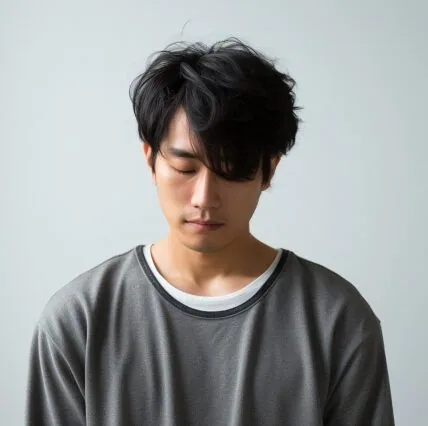 脳の様子と顔