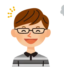 笑顔の人