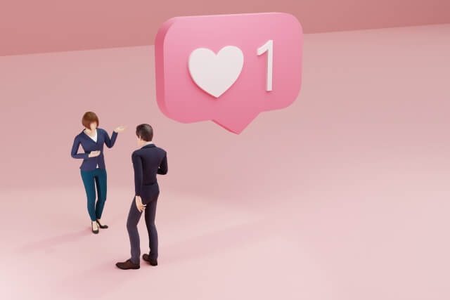 会話する機会を増やし練習している男女