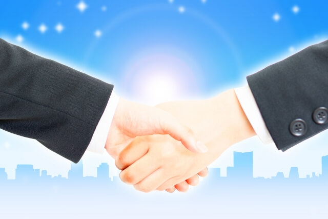 在職中に転職先を決めたビジネスマン