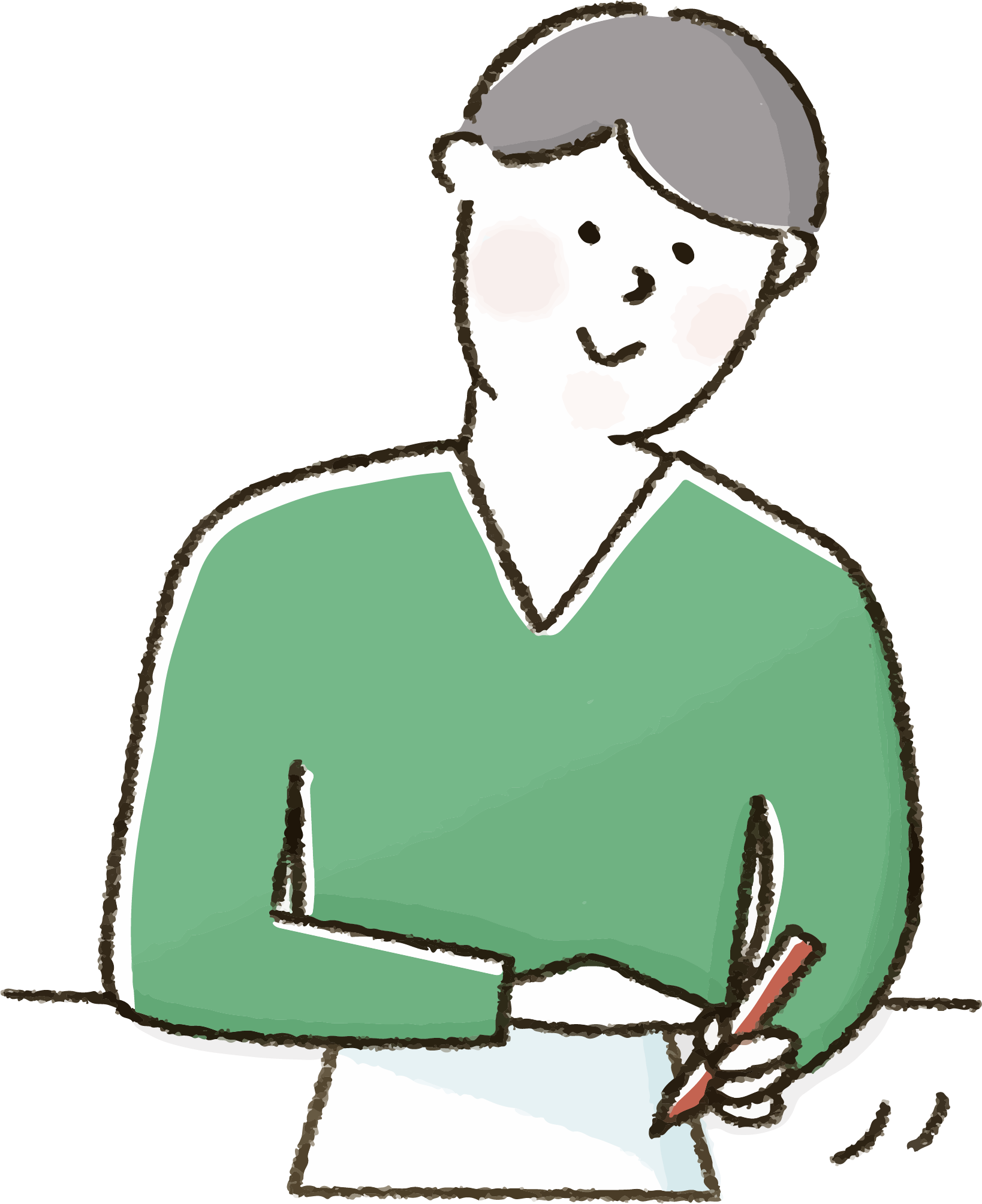 感情を思いのままに書き出す