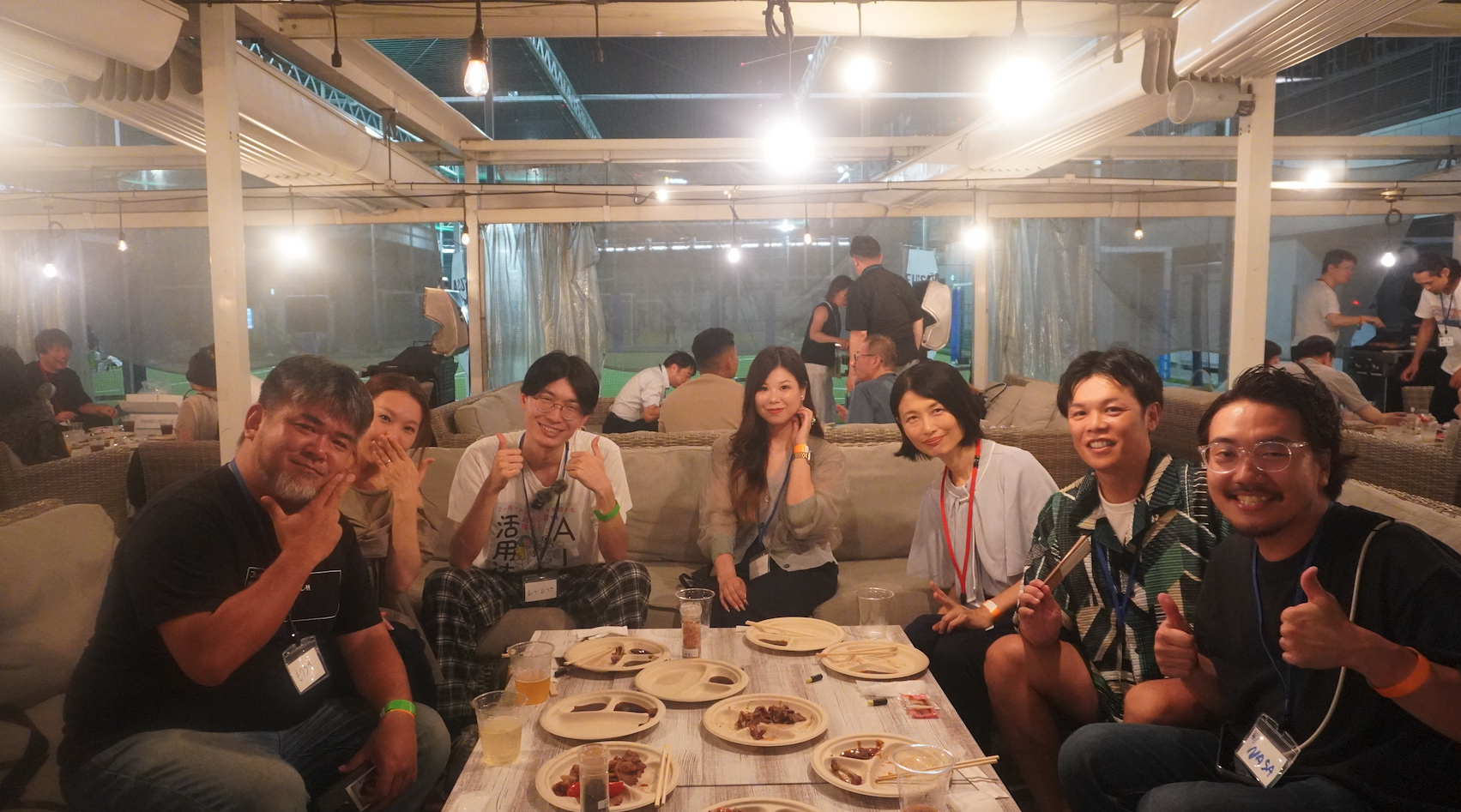 イノベ大の全国交流会・大阪BBQ交流会